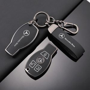 차키케이스 TPU 자동차 스마트 원격 케이스 커버 메르세데스 벤츠 클래스 GLS GLA GLK GLC CLS CLA AMG W204 W205 W212 W463 W176