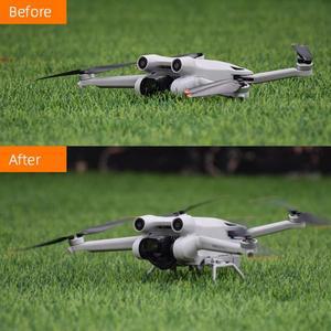 드론 용품 DJI Mini 33 Pro 용 BRDRC 접이식 랜딩 기어 드론 액세서리 피트   다리베이스 보호대 높이기