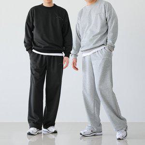 [벤티브]남자 부르클린 자수 로고 트레이닝복 상의 하의 빅사이즈