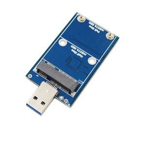 미니 SSD 케이스 mSATA to USB 3.0 하드 드라이브 어댑터, 외장 솔리드 스테이트 30*30/50 지원
