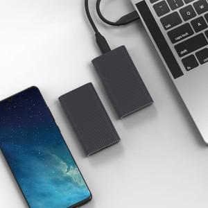 휴대용 USB 3.1 C타입 어댑터 SSD 박스, MSATA 솔리드 스테이트 드라이브 인클로저, 외장 모바일 케이스