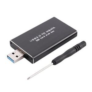 미니 SSD MSATA-USB 3.0 하드 드라이브 케이스 6Gbps 디스크 박스 보관 어댑터(30*30/50