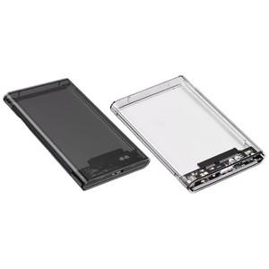USB 3.0/2.0 toSATA III 하드 디스크 케이스(2.5인치 HDD SSD용) 외장형 드라이브 인클로저 박스 지원