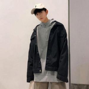 [라일리] Rly 남자 흑청 블루 청자켓 2컬러 869