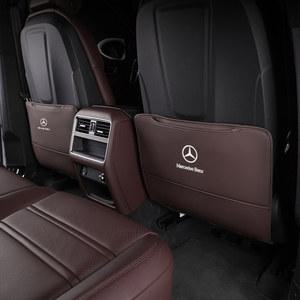 호환 가죽 W124 W211 W212 W210 AMG 킥 보호대 W213 W201 1Pcs W126 메르세데스 패드 W203 벤츠 좌석 W204 W205 자동차