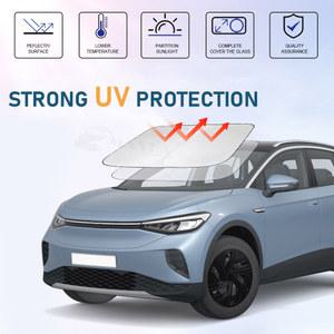 자동차 접이식 액세서리 폭스바겐 앞유리 보호대 선 쉐이드 햇빛가리개 폭스바겐용 블록 UV 윈도우 바이저 ID.4 VW