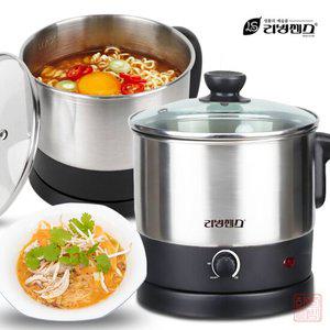 리빙센스 1.7L 대용량 전기 무선 멀티 포트 LS-N4217BK 라면포트 커피 주전자