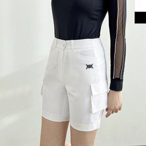 [MEK48Q29_53DC]골프 반바지 옆라인 밴딩 팬츠 골프웨어 1P