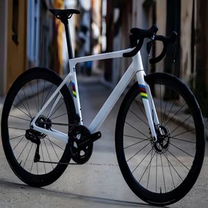 자전거프레임 2025 레인보우 V4RS 카본 프레임 디스크 로드 세계 챔피언 핸들 바가 자전거 셋 50mm 휠셋