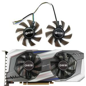 갤럭시 호환 GTX 1060 960 950  KFA2 비디오 카드 냉각 팬  75mm 4 핀 GA82S2H T28015SH Gpu  1 로트