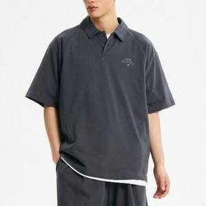 뉴발란스반팔티 NQJ NBNFE21043-60 공용 에센셜 싱글메쉬 카라티 (OVER FIT)