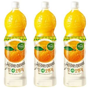 자연은 상큼 오렌지 펫1.5L 12개
