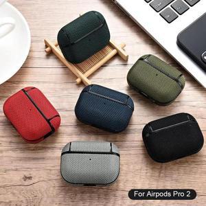 에어팟 프로 2 용 케이스 쉘 방수 나일론 헤드폰 커버 애플 호환 3 1 USB C 세대 이어폰