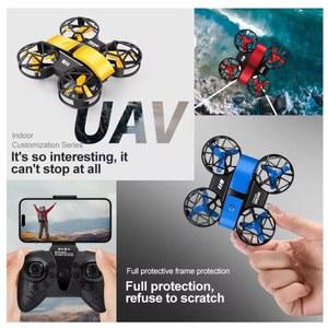 미니 소형 드론 조명 HD 811 FPV 4K WiFi RC Quadcopter 헬리콥터 포괄 카메라 공중 방패