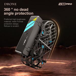 4DRC V38 미니 포켓 헬리콥터 드론 쿼드콥터 WIFI HD 접이식 소형 6K 카메라 리모컨 FPV RC