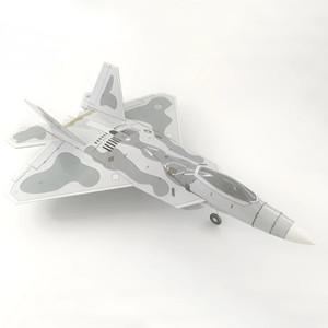 F-22 장난감 비행기 키트PNP 더블 30 브러시리스 덕트 고정 날개 RC 항공기 모델 길이 388mm 534mm DIY 취