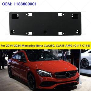 자동차 번호판 가드 프론트 범퍼 브래킷 지지대 마운트 1188800001 2014 벤츠 CLA250 CLA35 AMG C117 C118