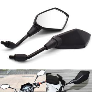 오토바이 바이크 보조 백미러 사이드 미러 가와사키 VERSYS 650 Z650 Z900 Z1000 스즈키 트윈 용 스쿠터 백 카본 섬유