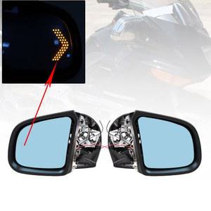 오토바이 바이크 보조 백미러 사이드 미러 좌우 LED 통합 BMW K1200/K1200M K1200LT 1999 2008 2007
