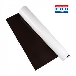 SN (2개) 포비 흰색 롤자석 60cm x 1M 0.8T 고무자석 광고용 교재용 교육용 자석부착