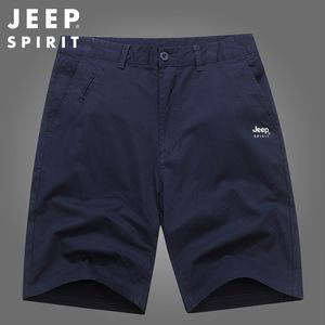 JEEP SPIRIT 지프 남성용 캐주얼 스판 여름 얇은 반바지 21MA783TR21808+사은품