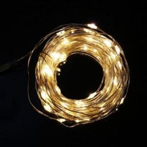 장식조명ED전구 led 와이어 10m 100구 웜 색 usb 트리