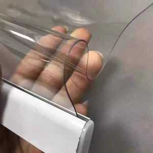 롤스크린 투명 커튼막 진열장 트렌드 비닐 냉기차단 커텐
