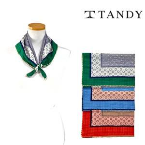 TANDY 도트레이스 손수건 스카프