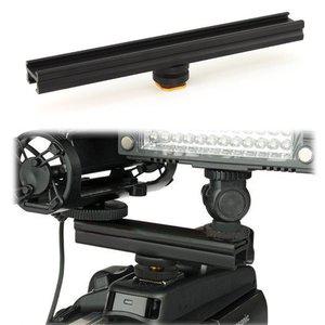 고품질 카메라 DSLR 방송 조명 핫슈 슬라이드 바 레일 콜드슈 사운드 레일 아프리카 카카오tv (WFHOK25)