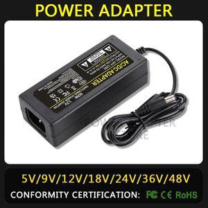 직류전원장치 전원 어댑터 충전기 LED 조명 스트립용 Eu Us AC 110-240V DC 5V 9V 12V 15V 18V 24V 36V 48V