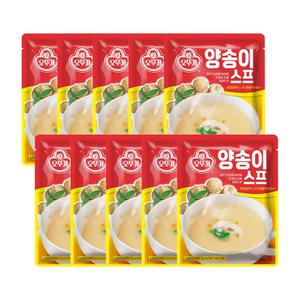 오뚜기 양송이 스프 1KG 10개 버섯 식사대용 수프 간편 간편조리