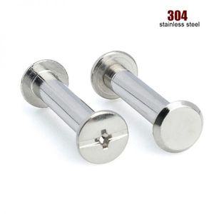 SSD나사 M2m3m4m5m6 304 스틸 가죽 가방 벨트 사진 스크랩북 앨범 책 포스트 바인딩 나사 시카고 네일 리벳