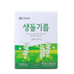 자연드림 스틱형 들기름 냉압착 생들기름 5ml X 30게