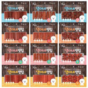 [3개묶음] 댕이네 맛집 쇠고기양고기 오리 치킨300g 12종 강아지간식 댕이네맛집