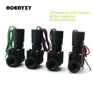 폐쇄 관개 솔레노이드 밸브 220V 12V 24V 파일럿 DN20 DN32 농장 정원 농업 급수