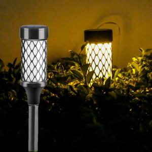 SMD2835 10LED 태양광 횃불 미니정원등 YELLOW