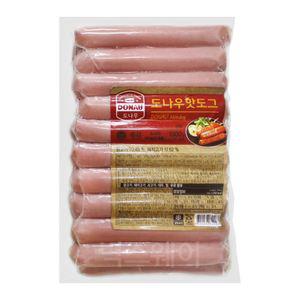 도나우 숯불갈비맛 소세지 50gx20개입/불갈비소세지 핫도그재료 수제핫도그