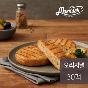 맛있닭 닭가슴살 스테이크 오리지널 100gx30팩(3kg)