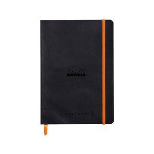 로디아 만년다이어리 기능 노트북 Goal Book 골북A5 블랙격자