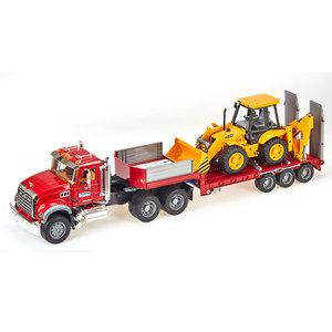 [브루더] MACK 트럭과 백호 로더