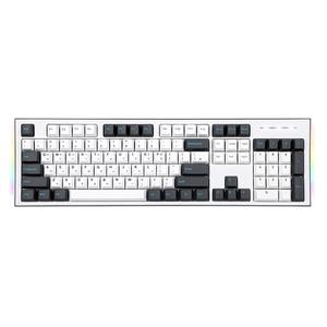 COX CK01 PBT 이색사출 사이드 RGB 키보드 (청축)