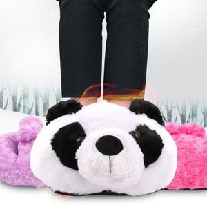 케이테크 극세사 2단 USB 전기 발난로 판다