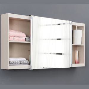욕실장 수납 슬라이드 수건 거울댐퍼 1200 X 600