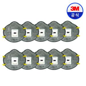 3M 2급 방진마스크 9914K 10개입 활성탄첨가