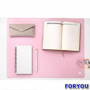 ForU434 반투명 커팅매트 A2 핑크 커버 데스크 패드 컷팅작업 카바 보호 책상