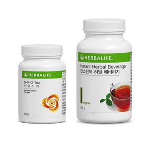 허벌라이프 허벌티 세트, 인스턴트 허벌베버리지, 엔알지티, 허브차