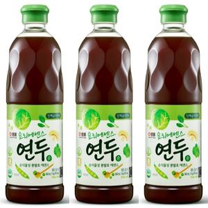 샘표 연두순 860ml X 3개 업소용 대용량 연두