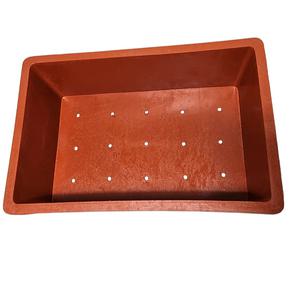 타공 사각다라이 5호 / 고무대야 텃밭 원예 재배 화분