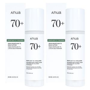 아누아 어성초 70 데일리 로션 200ml x 2개 청소년로션 논코메도제닉