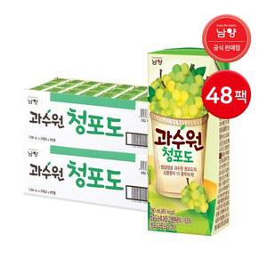 남양 과수원 청포도 190ml 48팩